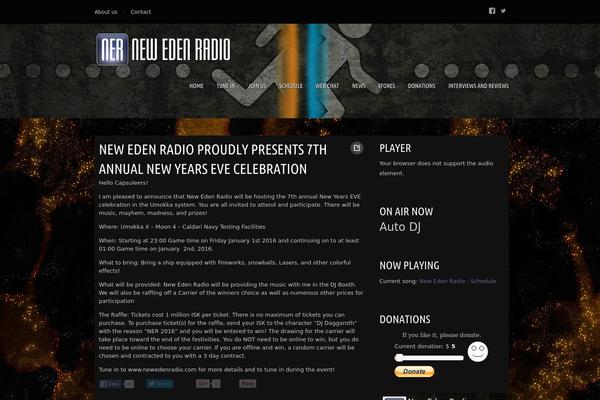 Site using Proradio-swipebox plugin