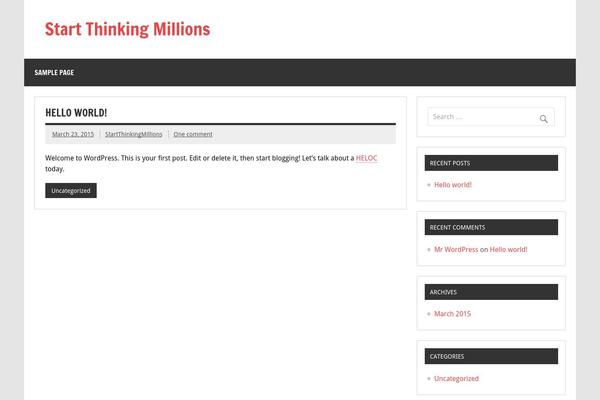 Dynamic News Lite theme site design template sample
