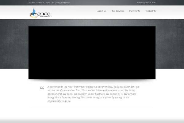 Accent theme site design template sample