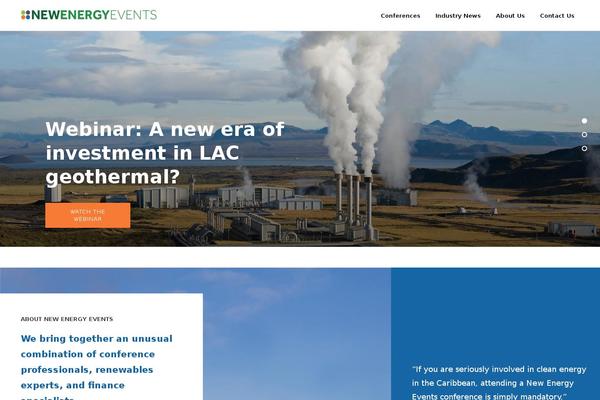 newenergy-conference theme websites examples