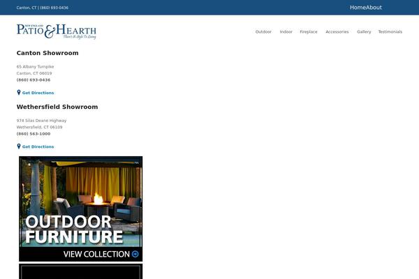 Imagine theme site design template sample