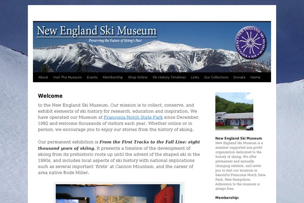 Blue Planet theme site design template sample