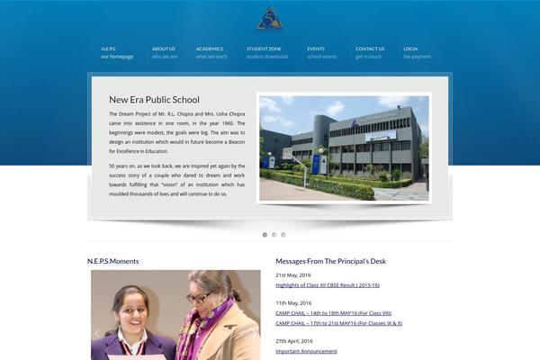 Site using Event Calendar plugin