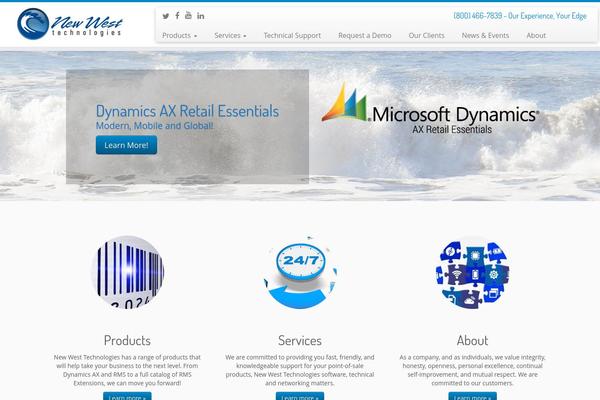 Customizr theme site design template sample