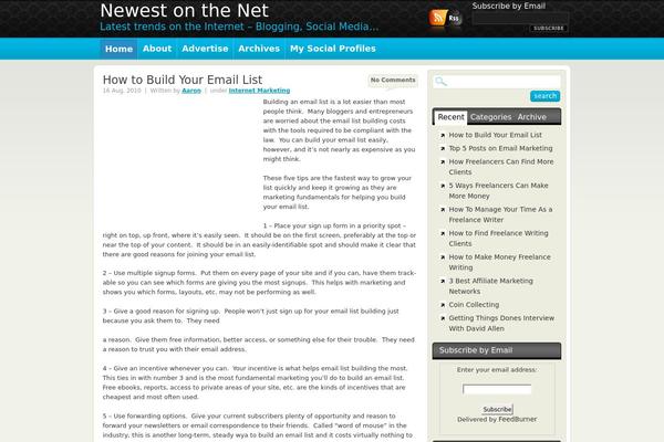 Cleaker theme site design template sample