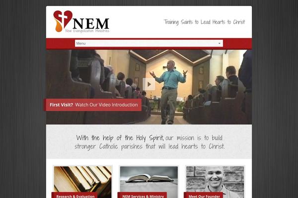 Risen theme site design template sample