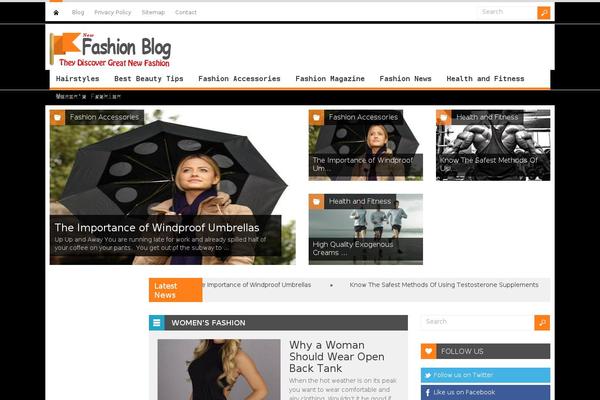 newfashionblog.net site used Wonderful-blog