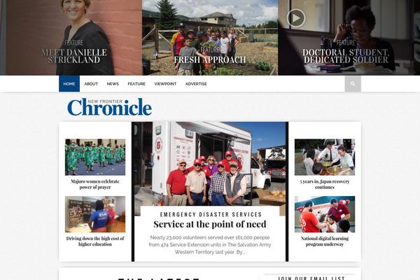 Journo theme site design template sample