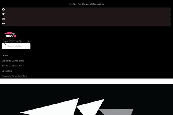 A8c theme site design template sample