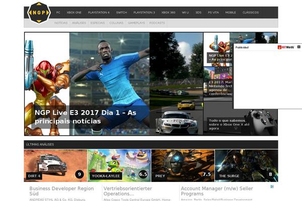 newgameplus.com.br site used Extranews-child