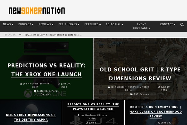 Valenti theme site design template sample