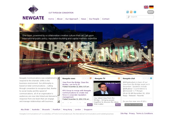 newgatepr theme websites examples