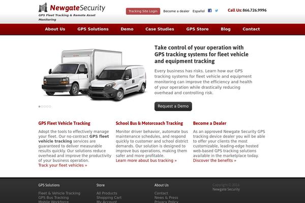 Newgate theme site design template sample