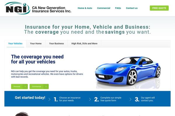 BeTheme Child theme site design template sample