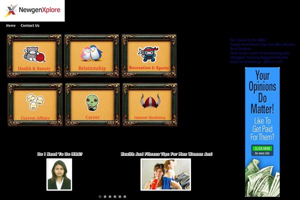 Weaver Xtreme theme site design template sample