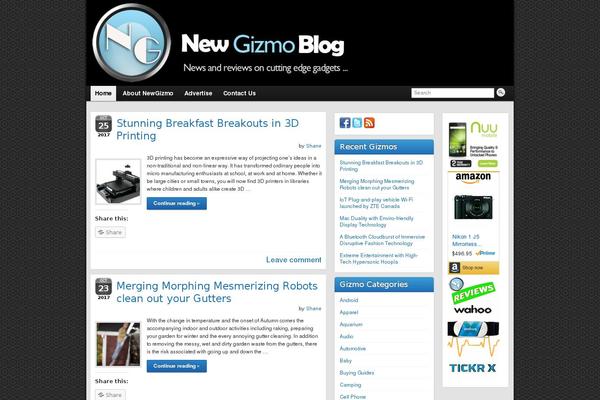 Site using SlideDeck 2 Lite Responsive Content Slider plugin