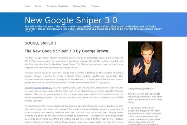 newgooglesniper.com site used Toothpaste