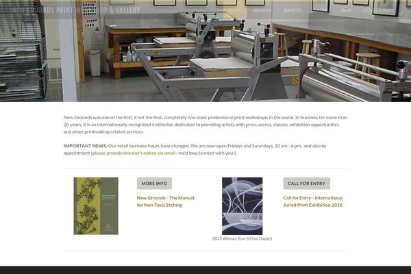 Mustang theme site design template sample