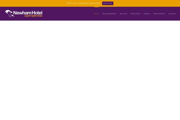 Site using WP Notification Bars plugin
