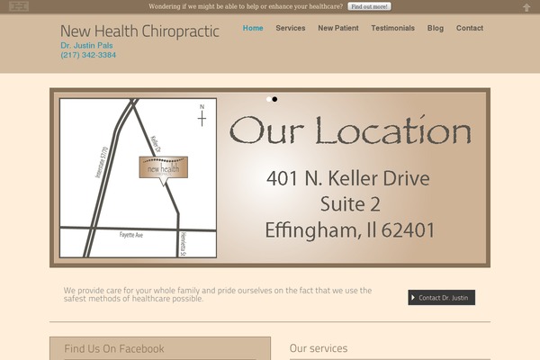 newhealthchiro.net site used Cleanonline