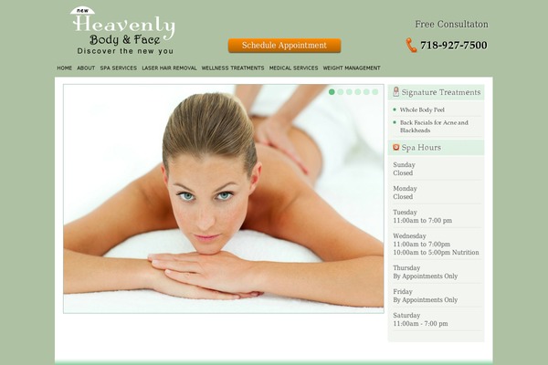 Rejuvenate theme site design template sample