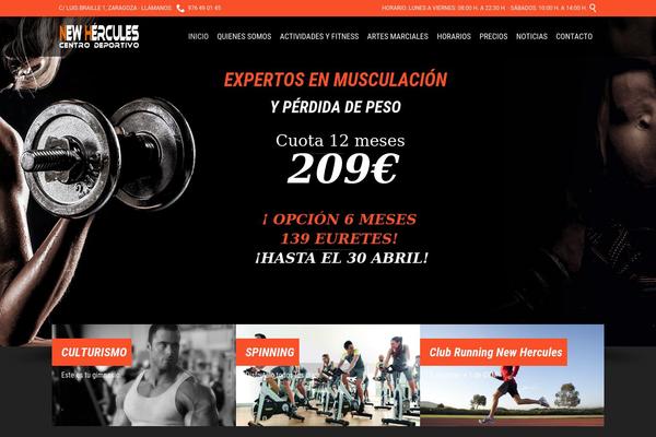 Fitness-wellness theme site design template sample