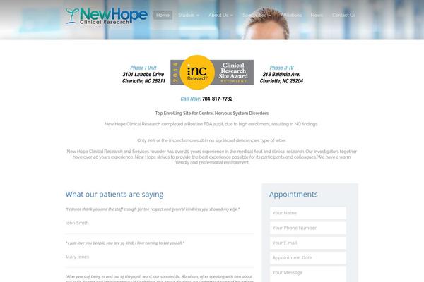 Paeon theme site design template sample