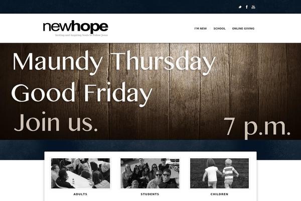 Incarnation theme site design template sample