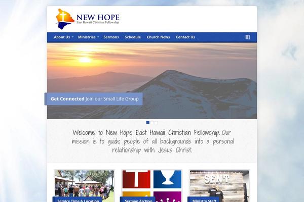 Risen theme site design template sample