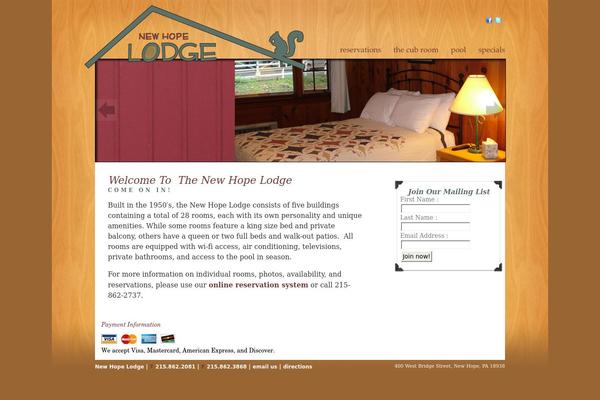 raven theme site design template sample