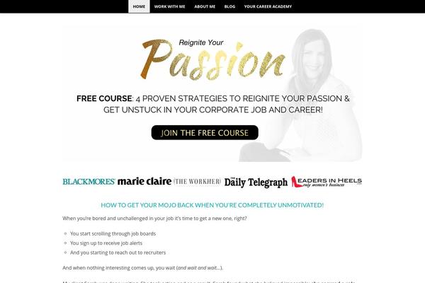 Jacqueline theme site design template sample