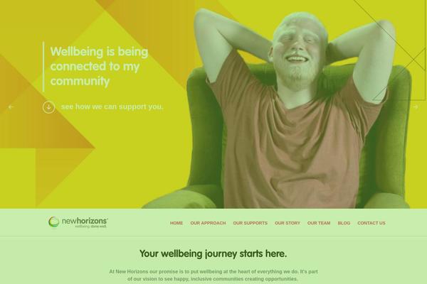 OneEngine theme site design template sample