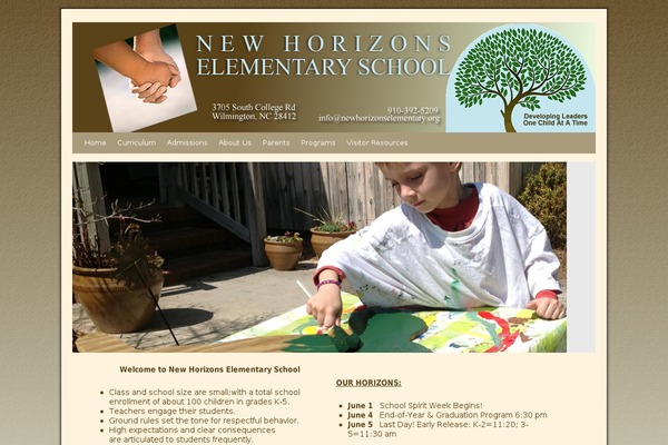 Site using Columns plugin