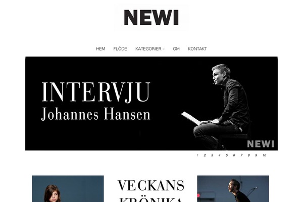 Zenon theme site design template sample