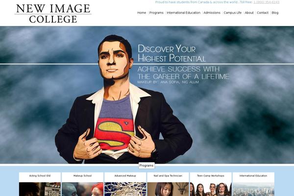 Polytechnic theme site design template sample
