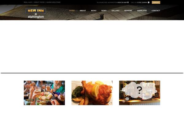 Chicagorestaurant theme site design template sample