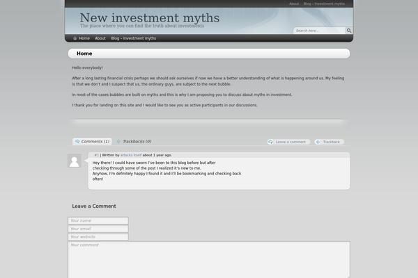 Arjuna X theme site design template sample