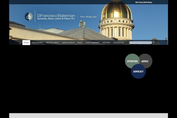 Sidewinder theme site design template sample