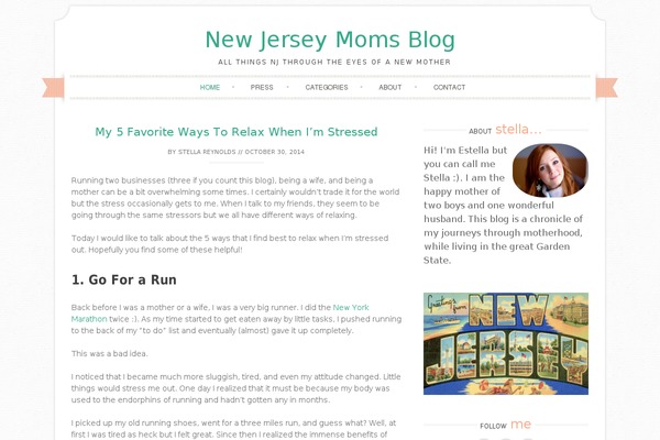 Sugar and Spice theme site design template sample