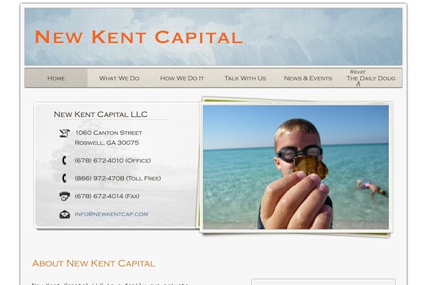 Sandbox theme site design template sample