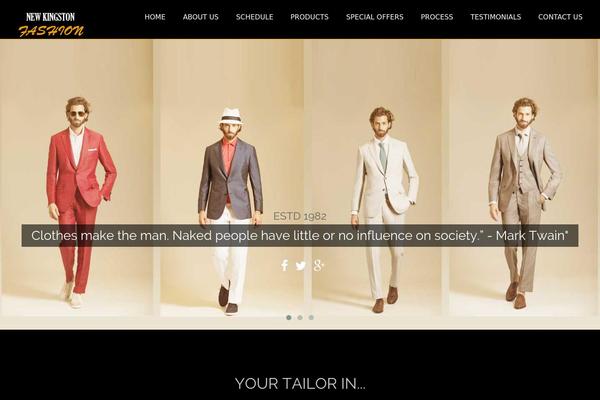 onetone theme site design template sample