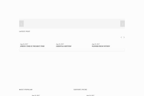 Site using Image Rotator Widget plugin
