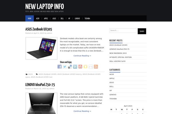 Hiero theme site design template sample