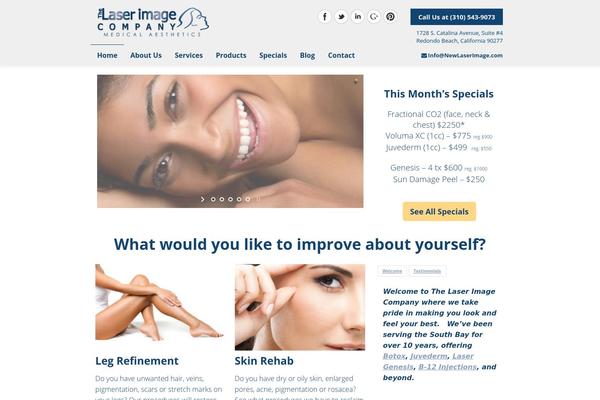 Medical Doctor theme site design template sample