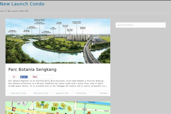 Site using Simple Social Expandable plugin