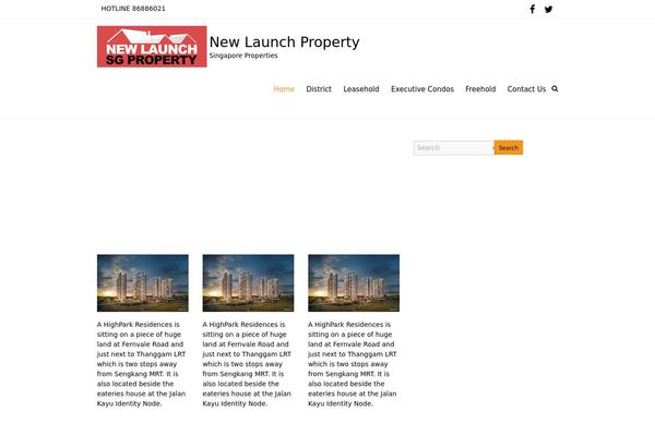newlaunchsgproperty.com site used Realestast