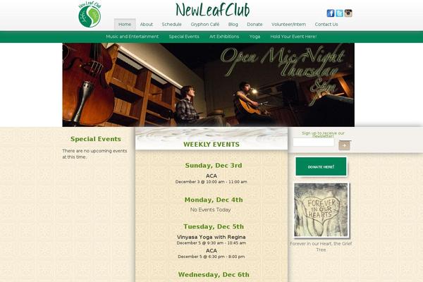 Site using The Events Calendar Category Colors plugin