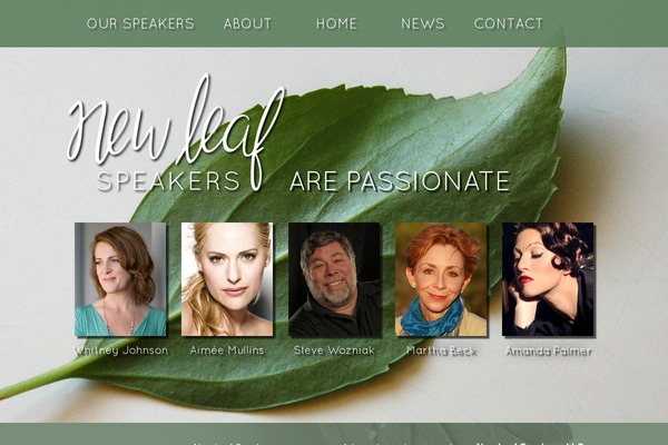 newleafspeakers.com site used Newleaf