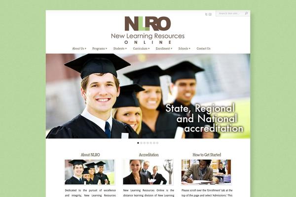 Chameleon theme site design template sample