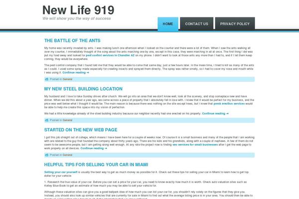 newlife919.com site used Newlife919